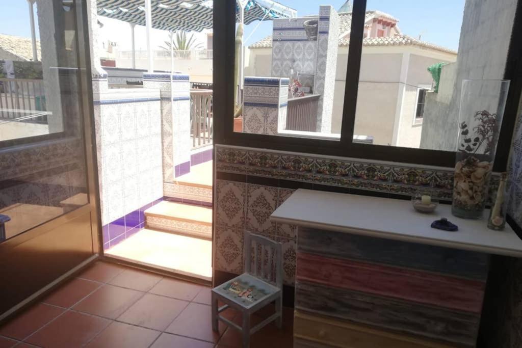 Casa Con Terraza/Confortable House With Terrace Aigues Esterno foto